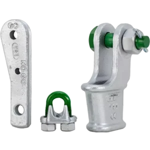 Green Pin Open Long Wedge Socket BN G-6429