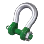 Green Pin Polar Heavy Duty Bow Shackle FN P-6011