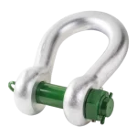 Green Pin Heavy Duty Bow Shackle FN P-6016